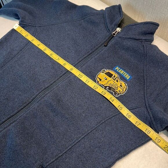 NEW Storm Creek Sweater Fleece Jacket Planters Peanuts NUTMobile Sz S Style 4625 - Picture 13 of 15